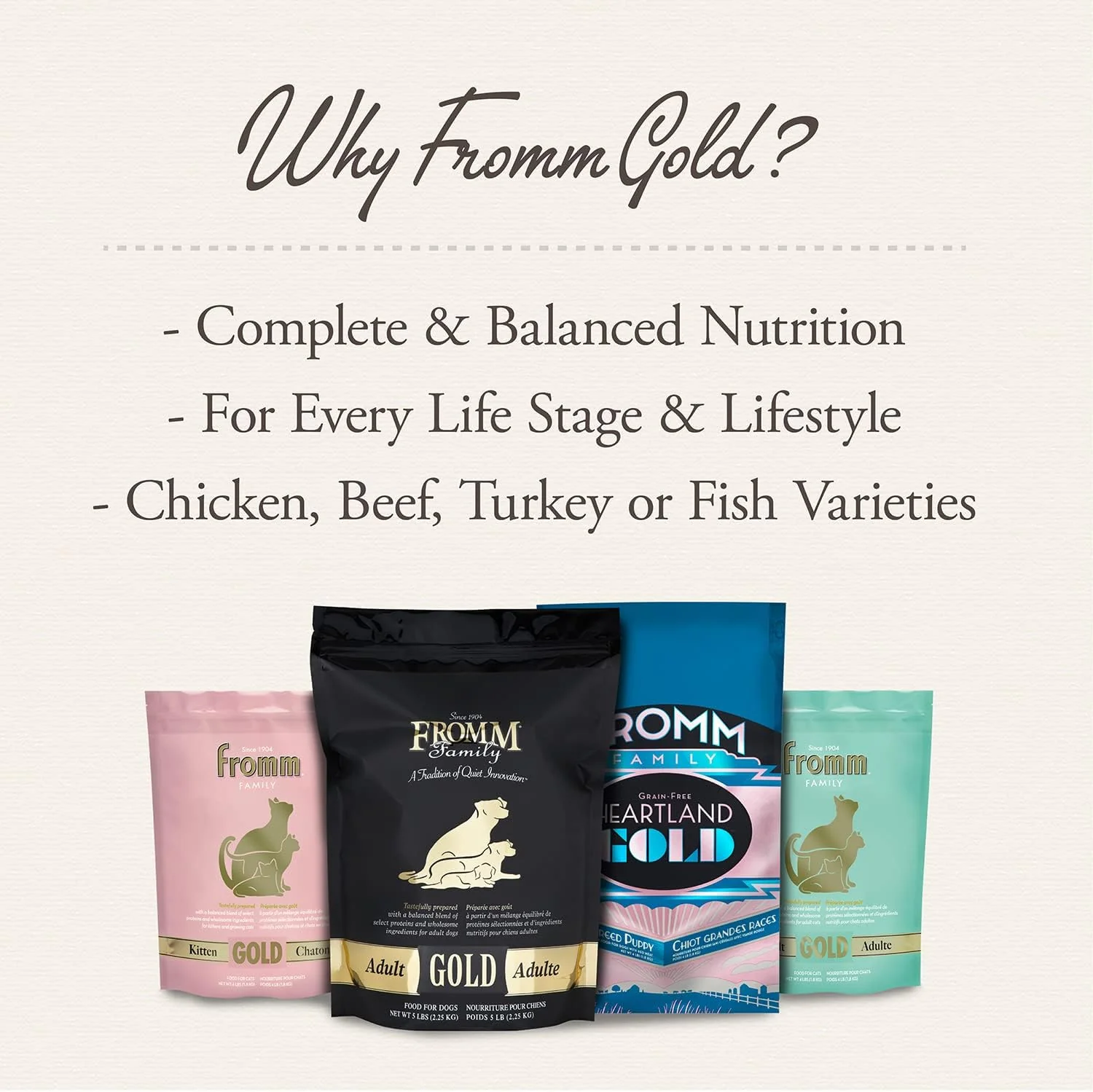 Fromm Heartland Gold Puppy Premium Dry Dog Food - Dry Puppy Food for Medium & Small Breeds - Beef Recipe. - Image 4
