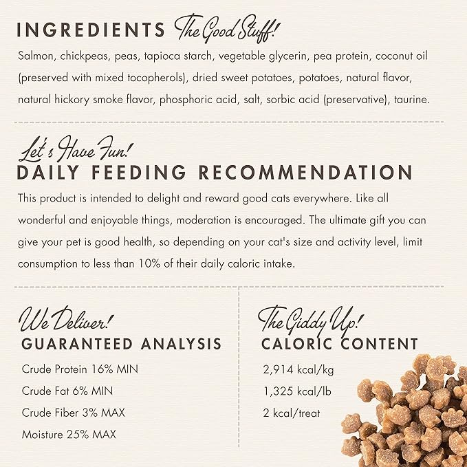Fromm PurrSnackitty Salmon Flavor Snackitties Treats - Premium Soft & Savory Cat Treats - 3 oz - Image 5