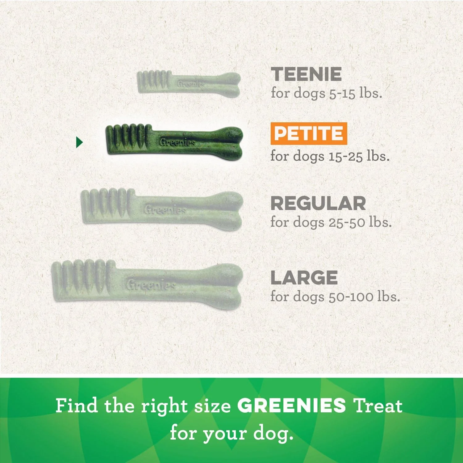 Greenies Petite Natural Dental Care Dog Treats Fresh Flavor - Image 5