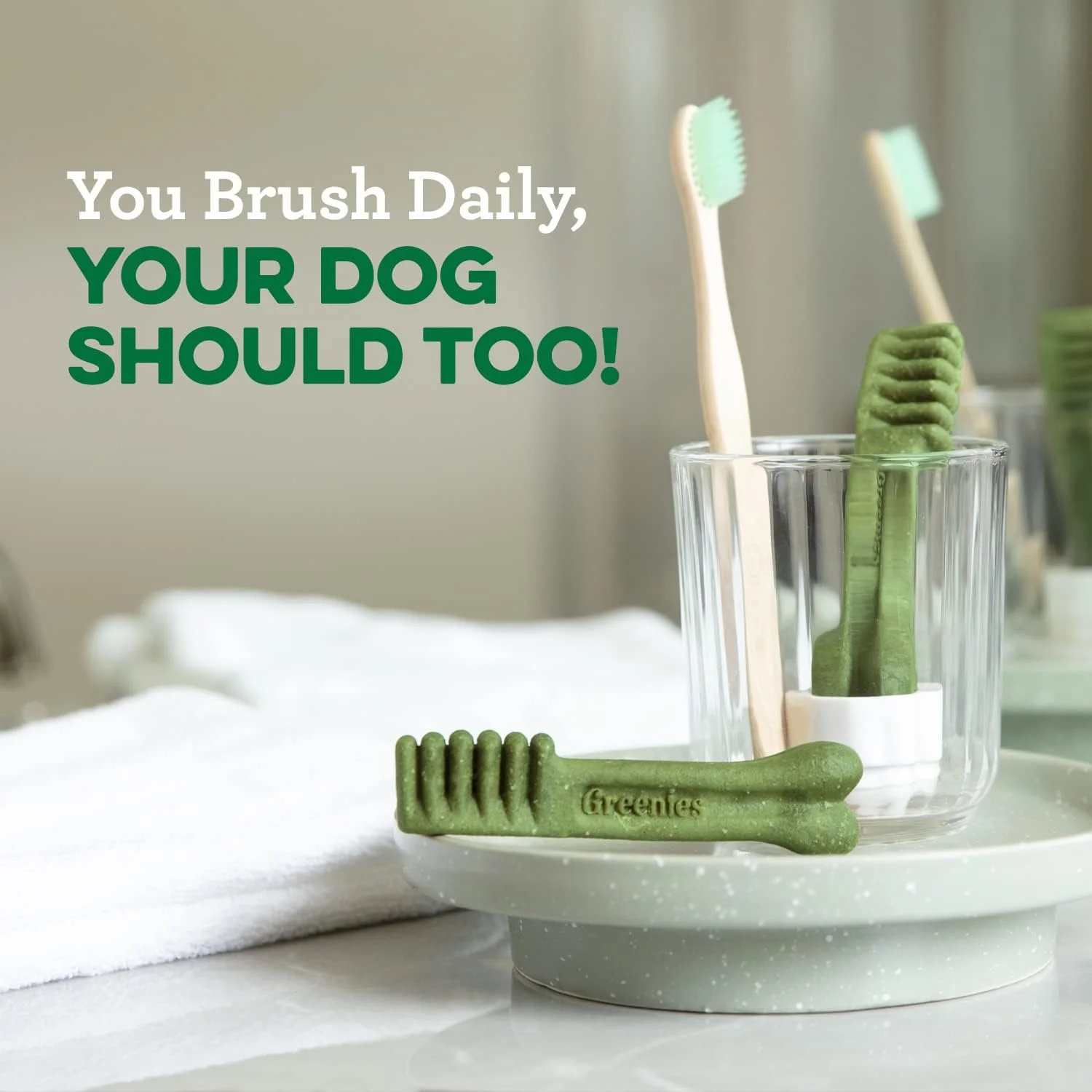 Greenies Regular Natural Dog Dental Treats, Sweet Potato Flavor - Image 8