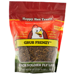 Happy Hen Treats® Grub Frenzy™ Dried Black Soldier Fly Larvae - Image 2