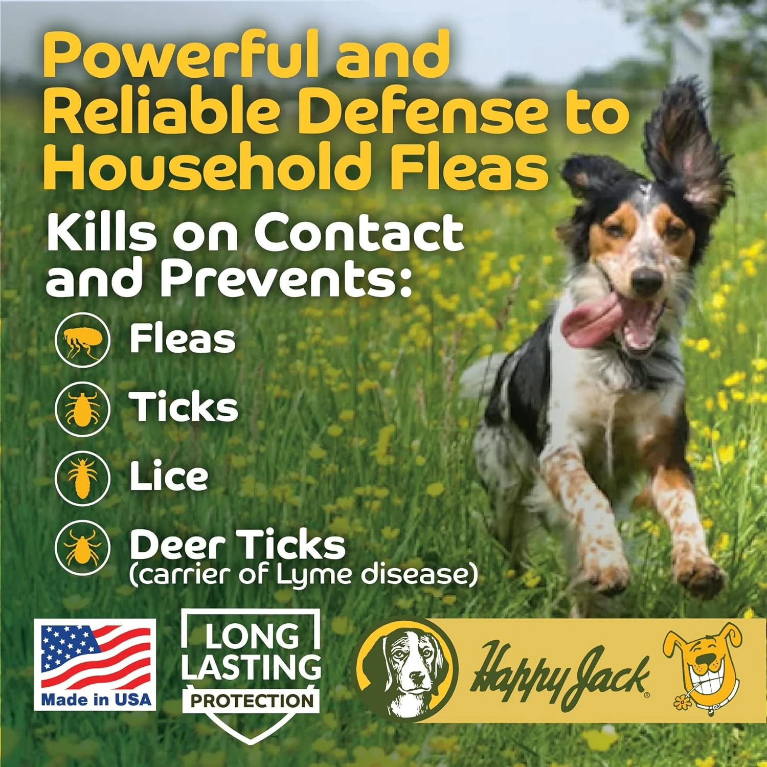 Happy Jack® Flea & Tick Powder – 5 oz - Image 2
