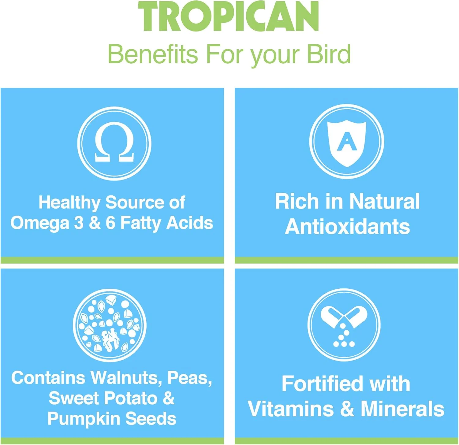 Hari Tropican Bird Food, Hagen Parrot Food Alternative Formula for Birds with Digestive Issues, No Soy or Corn, 4mm Granules, 4 lb Bag - Image 5