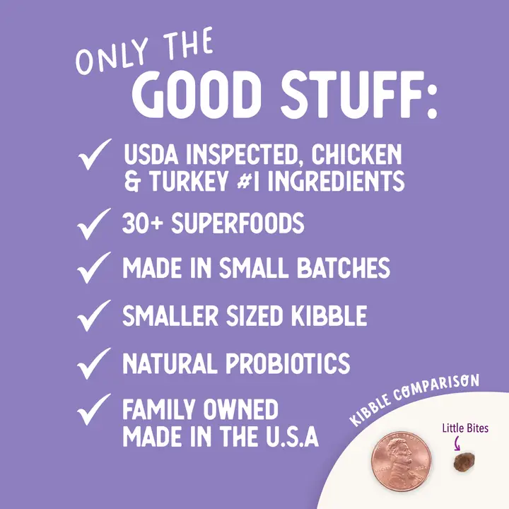 Health Extension Grain Free Little Bites Chicken & Turkey Dog 12 lb - Image 6