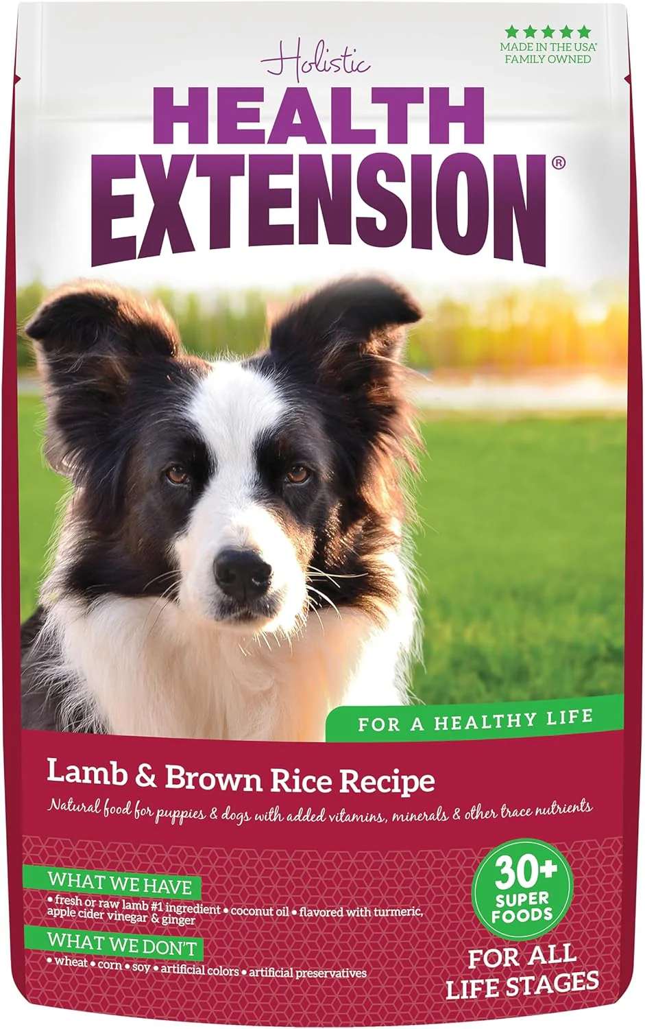 Health Extension Lamb & Brown Rice Dry Dog Food - Nutritious Free-Range Lamb Formula with Probiotics, Antioxidants & Omega 3 for Dogs with Sensitive Digestion - Image 12