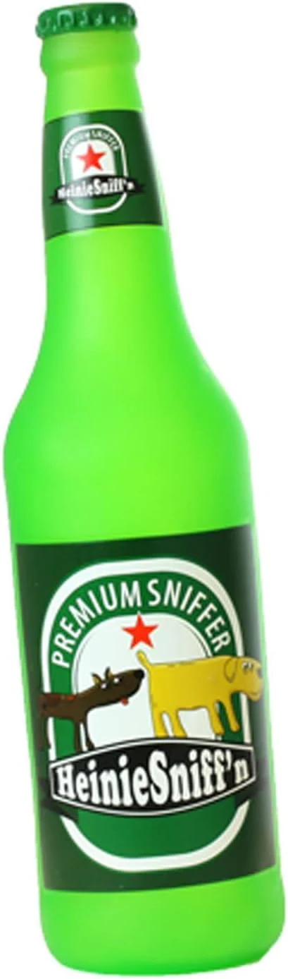 – Heinie Sniff'n Beer Bottle - Dog Toy - 100% Vinyl. Made Durable & Strong. Novelty Play Toy. 14 Bottles to Choose from and it Floats - Image 4