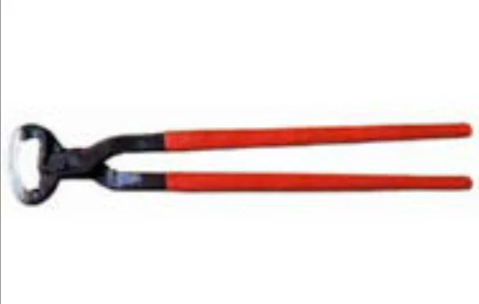 HILASON Western Horse Hoof Nippers with Red PVC Covered Handle - Image 3
