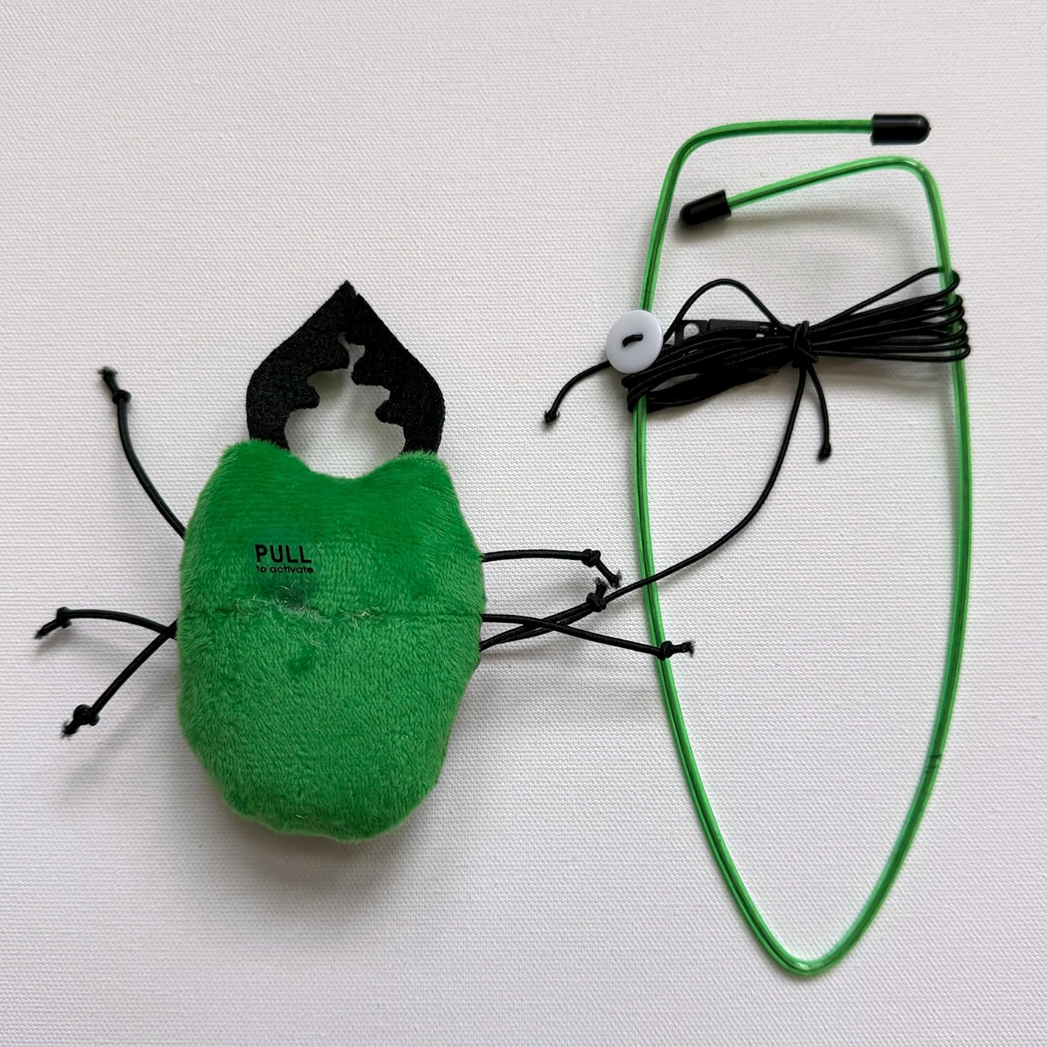 SPOT Buzzing Insect A-Door-Able Cat Toy - Hanging Bug with Touch Activated Buzzing Sound, Attaches to Any Door Frame, Engages Cats' Natural Hunting Instincts for Hours of Play - 5" Assorted Styles - Image 4