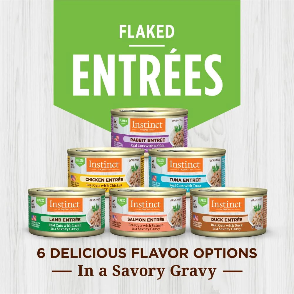 Instinct Flaked Entrée Wet Canned Cat Food Duck - Image 7