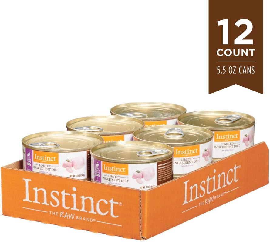 Instinct Limited Ingredient Diet, Natural Wet Cat Food, Grain Free Recipe - Real Rabbit, 5.5 oz. Cans (Pack of 12) - Image 9
