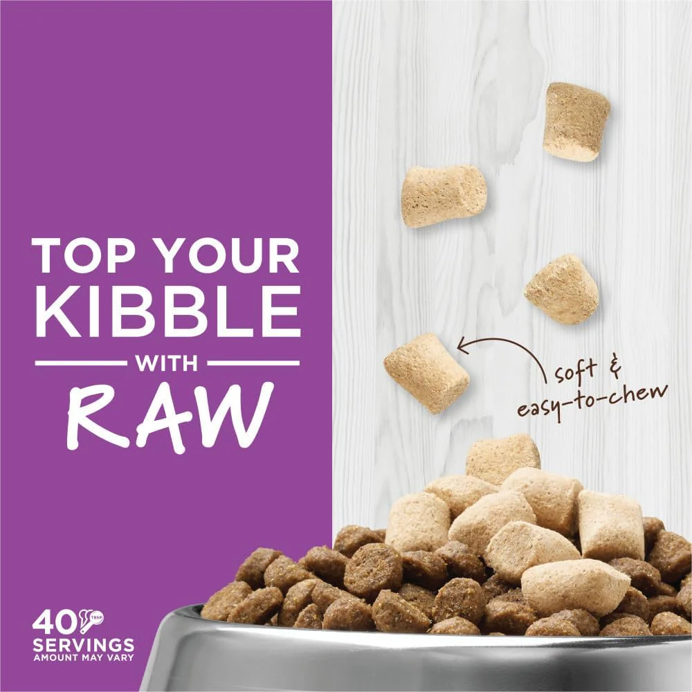 Instinct Raw Boost Mixers Freeze Dried Cat Food Topper, Grain Free - Farm-Raised Rabbit, 6 oz. Bag - Image 2