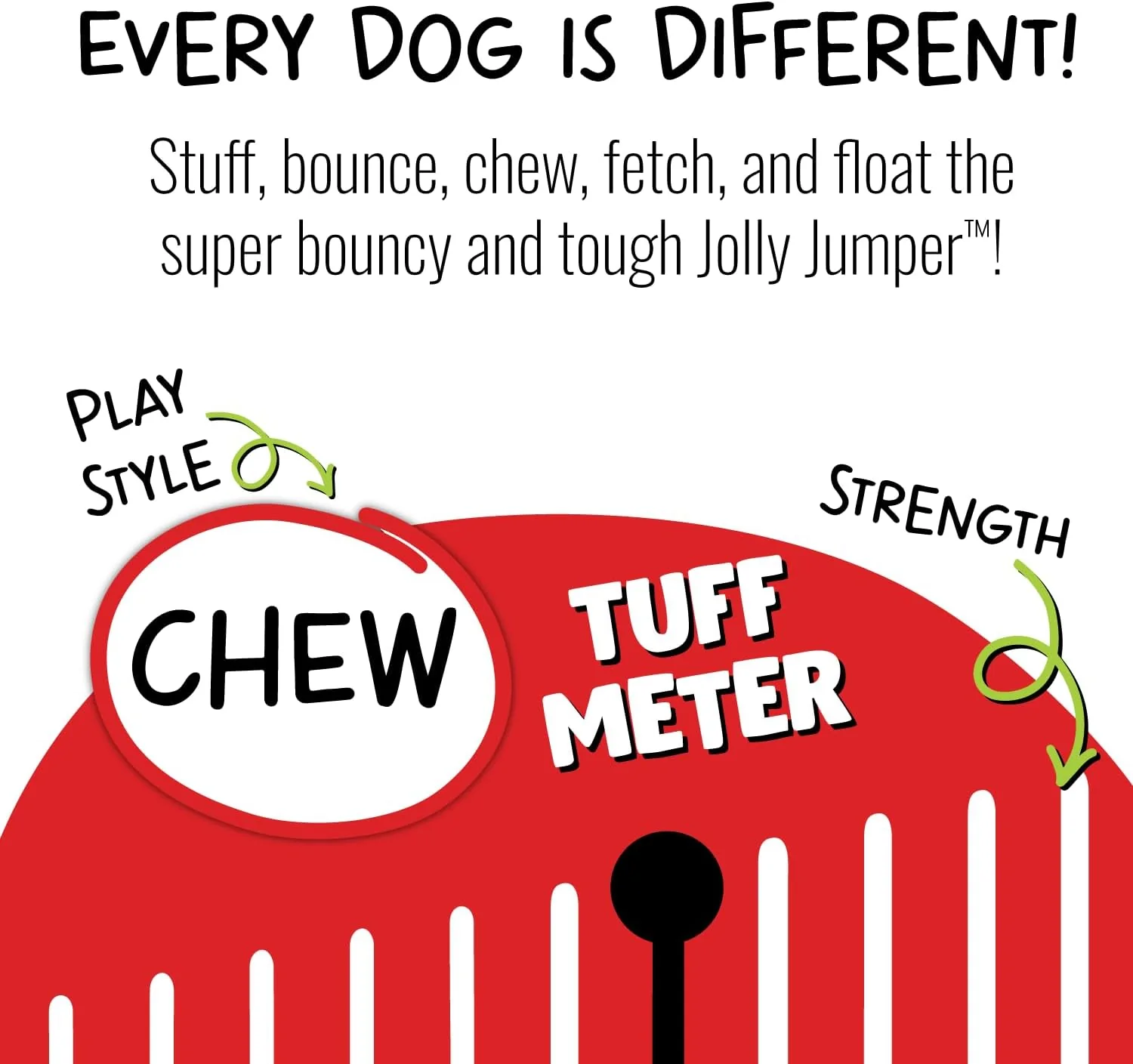 Jolly Pets JJ03 GLOW Jumper Pet Toy Balls - Image 3