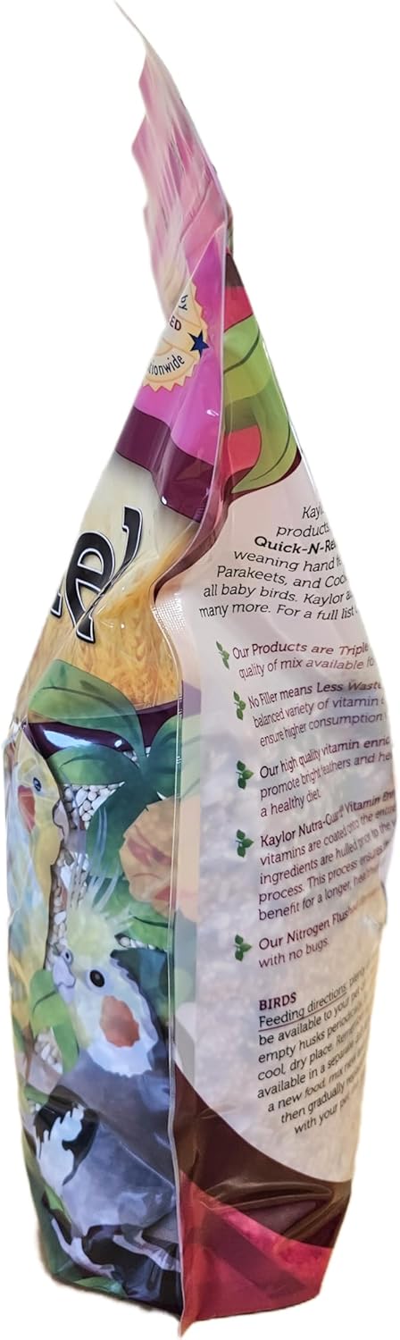 Kaylor-Made Sweet Harvest Cockatiel Food Without Sunflower - Image 4