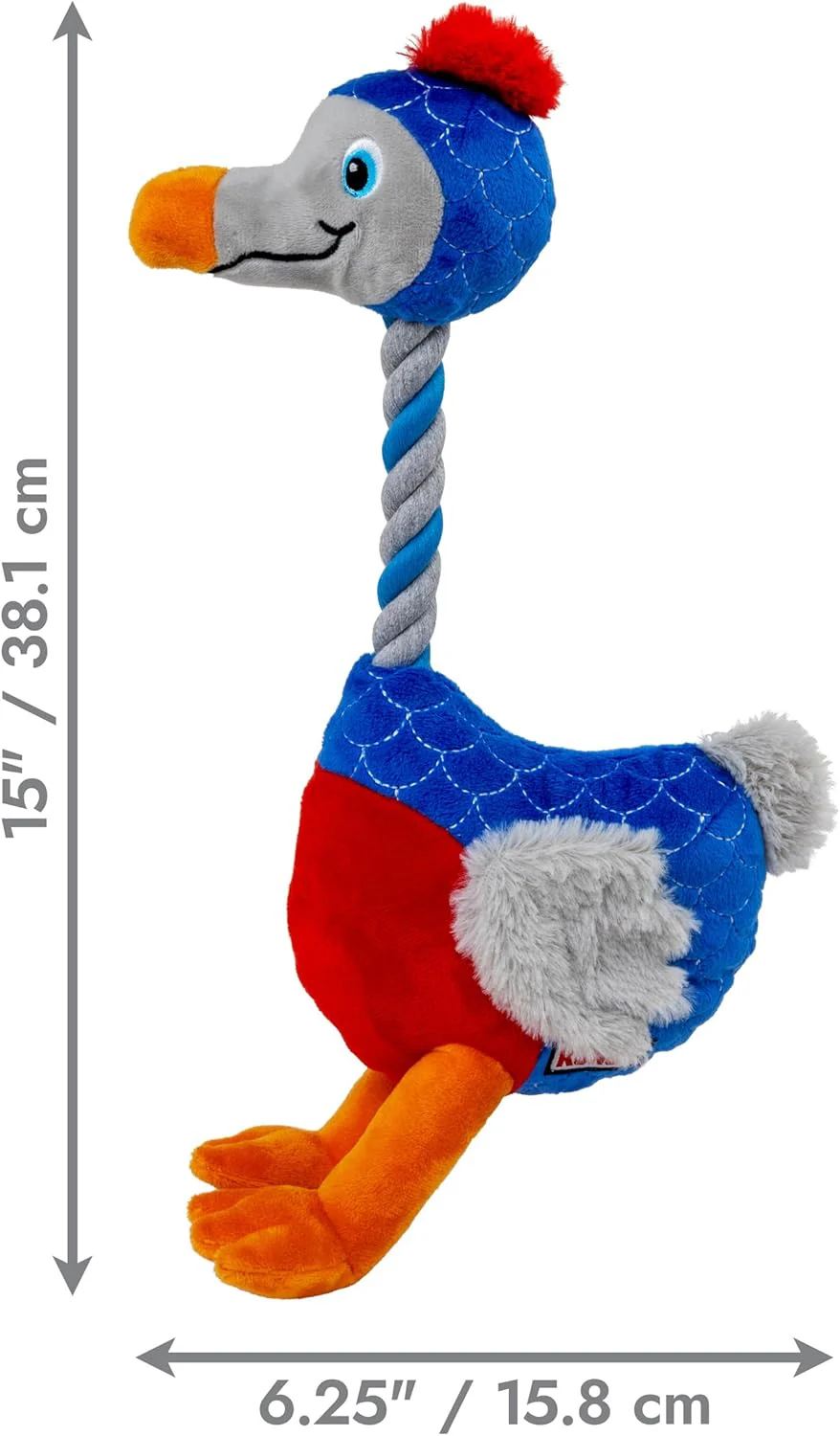 KONG Bendeez Dog Toy – Large (Bird) - Image 4