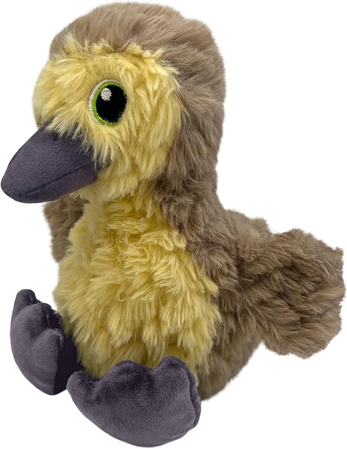 KONG Comfort Tykes Soft Plush Fluffy Dog Toy (Gosling) - Image 4