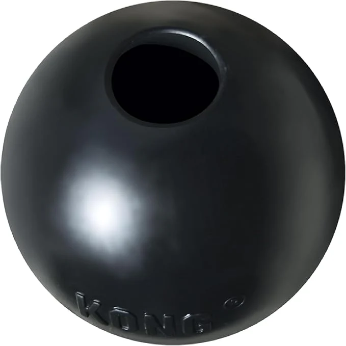 KONG - Extreme Ball - Durable Rubber Dog Toy for Power Chewers, Black - Image 2