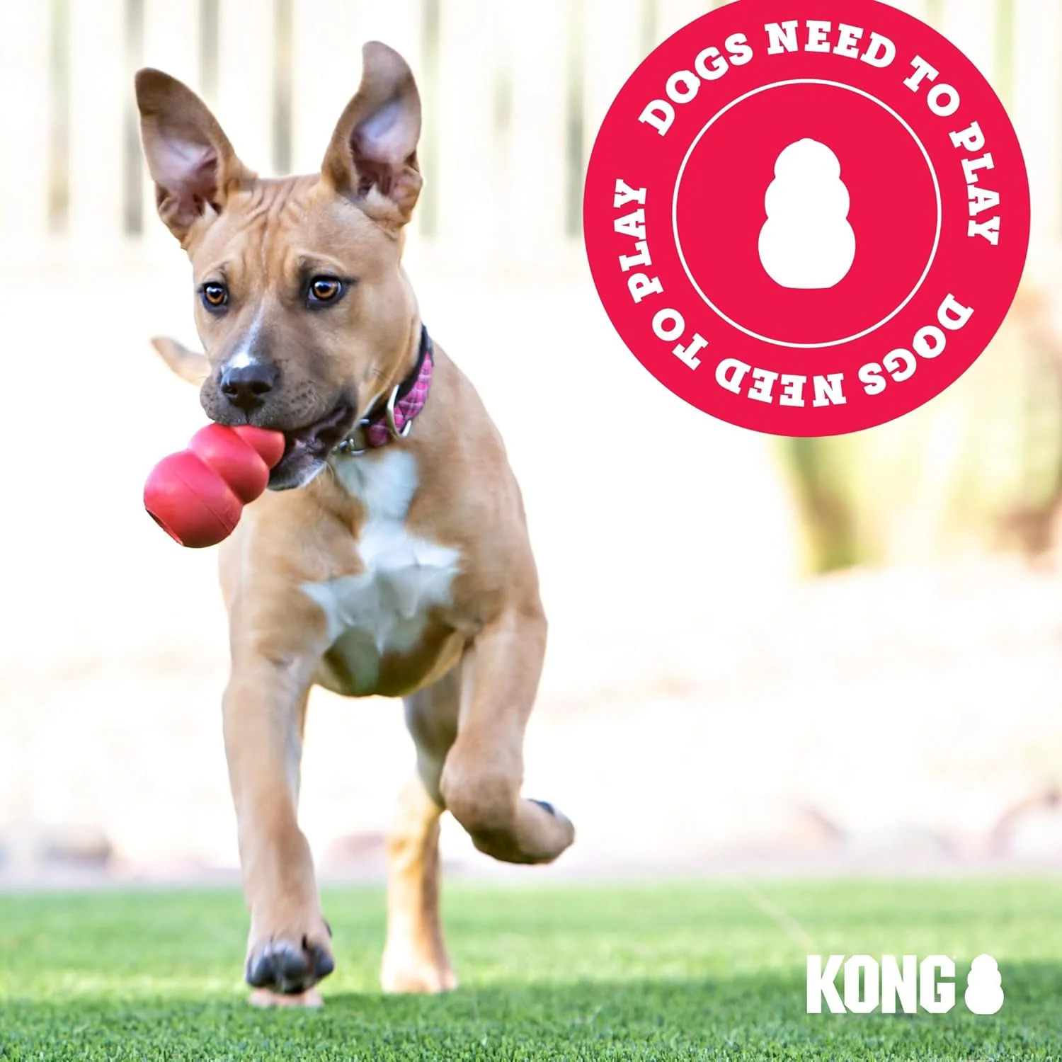 KONG Extreme Dog Toy - Fetch & Chew Toy - Treat-Filling Capabilities & Erratic Bounce for Extended Play Time Most Durable Natural Rubber Material - for Power Chewers - Image 4