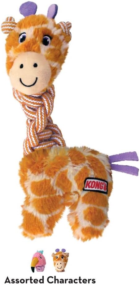 KONG Knots Twists Plush Dog Toy – Small/Medium Tug & Toss Toy - Image 5