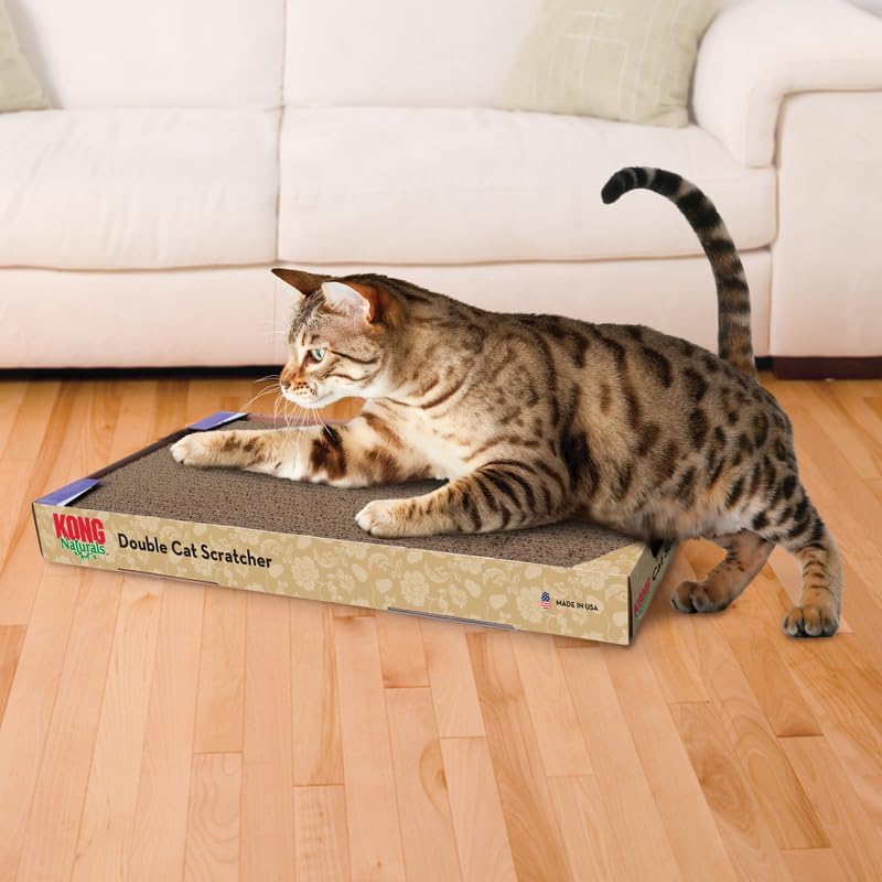 KONG Naturals Pop-Up Incline Cat Scratcher – One Size - Image 2
