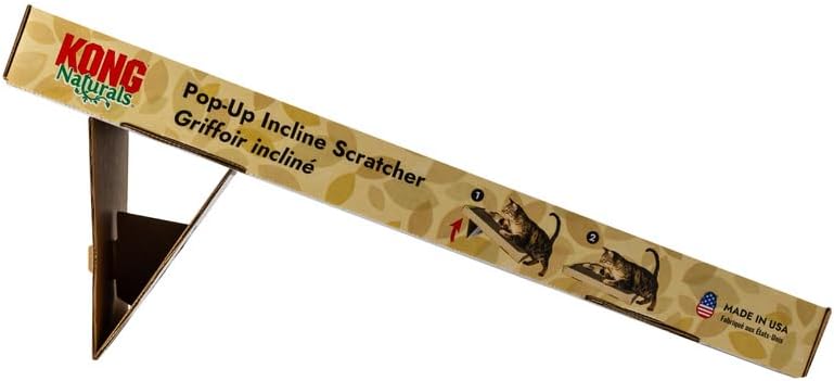 KONG Naturals Pop-Up Incline Cat Scratcher – One Size - Image 4