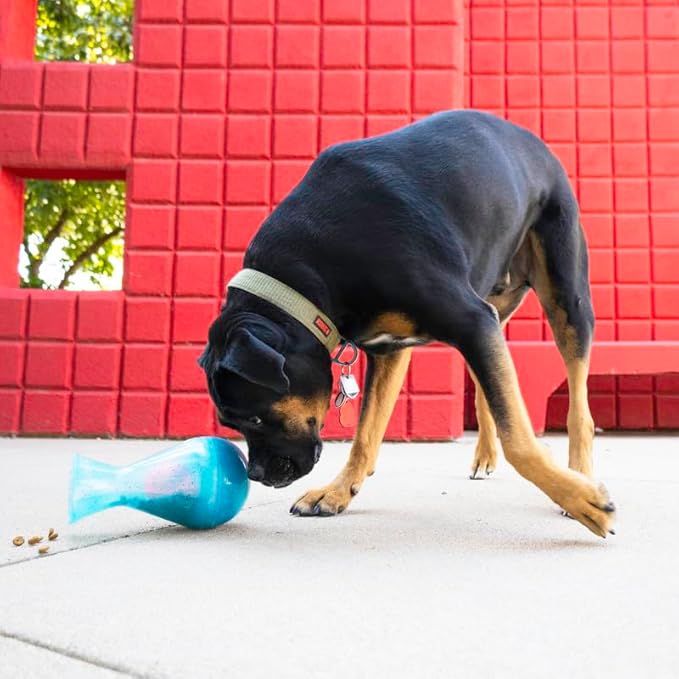 KONG Rewards Tipsy Food or Treat Dispensing Dog Toy - Interactive and Mentally Stimulating Toy for Dogs - Image 6