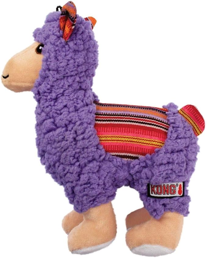 KONG Sherps Dog Toy Llama - Image 3
