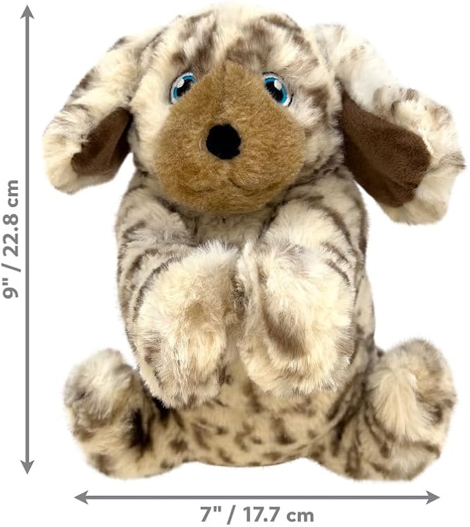 KONG Toughz Durable Plush Dog Toy - Long-Lasting Soft Chew Toy for Aggressive Chewers, Safe & Interactive for Dogs (Pup) - Image 3