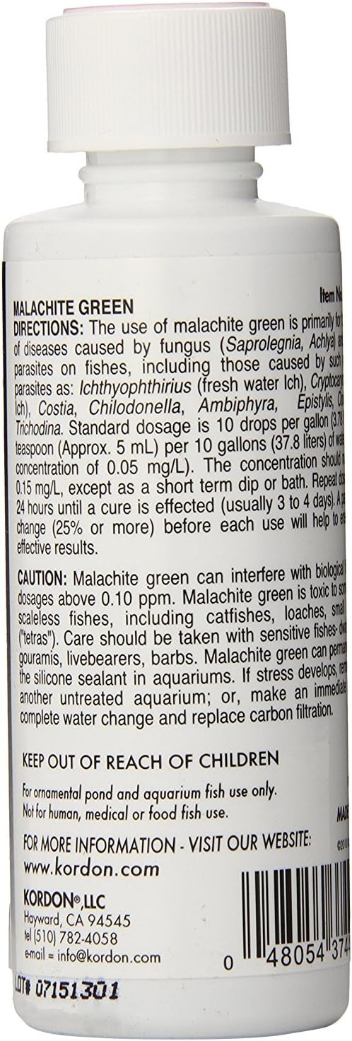 Kordon 37444 Malachite for Aquarium, 4-Ounce, Green - Image 2