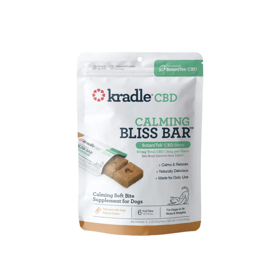 Kradle Calming CBD Soft Bake Bliss Bars 15MG, Peanut Butter - Image 3