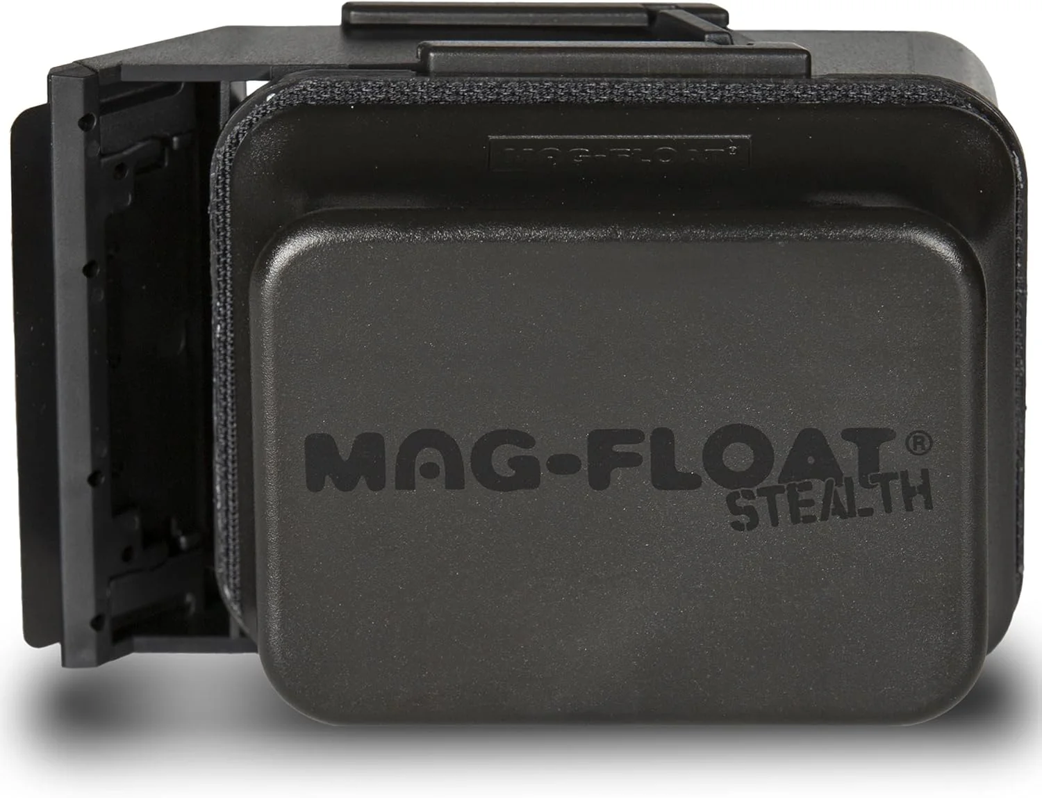 Large Black Stealth Glass Magnet Aquarium Scraper Cleaner with Blade - Floating Magfloat Magnetic Cleaning Tool