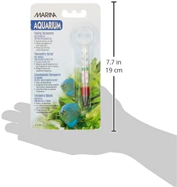 Marina Floating Thermometer for Betta Fish Tank with Suction Cup, Aquarium Thermometer - Image 4
