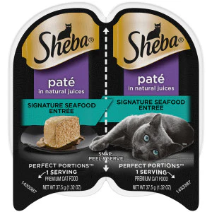 Mars Sheba Perfect Portions Premium Pate Entree Wet Sea Cat Food 2.6-oz - Image 9