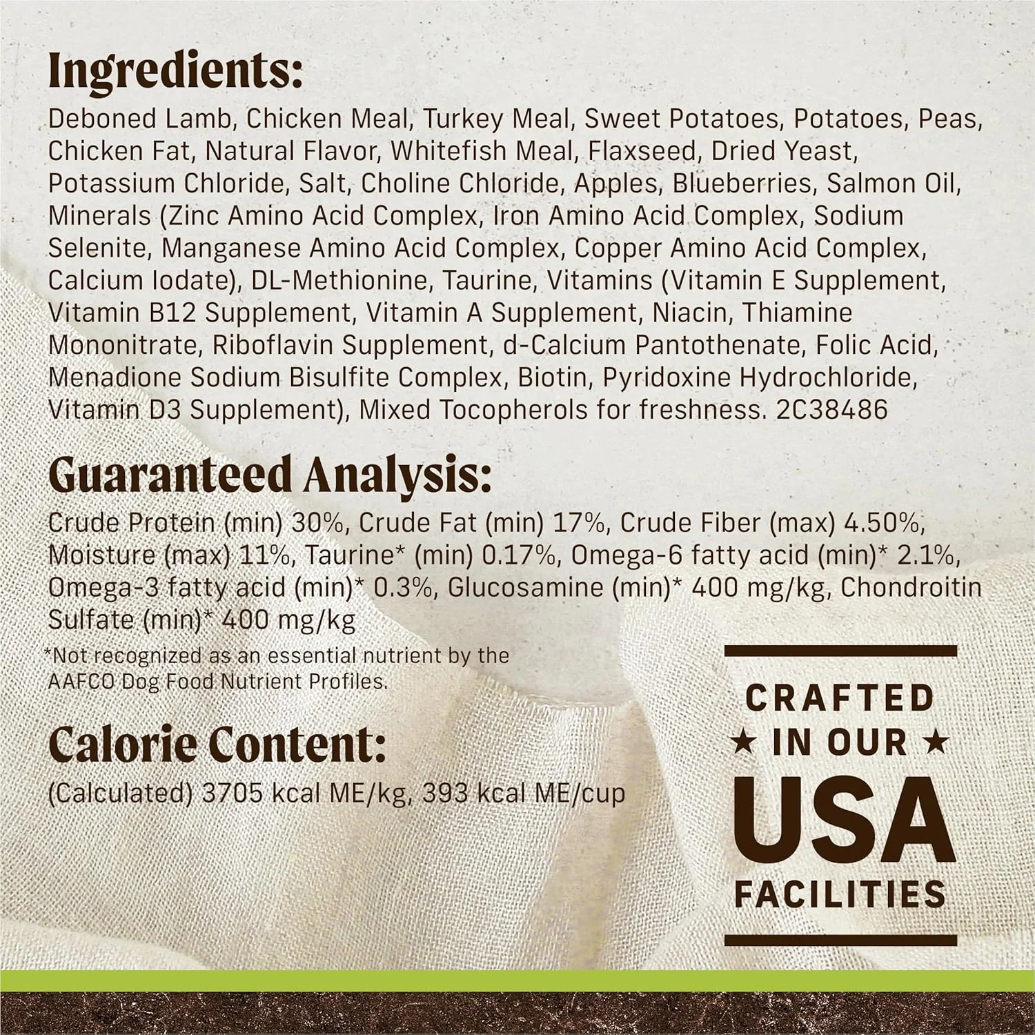 Merrick Premium Grain Free Dry Adult Dog Food, Wholesome And Natural Kibble With Real Lamb And Sweet Potato - Image 5