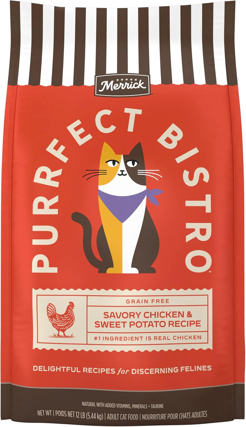 Merrick Purrfect Bistro Grain Free Chicken and Sweet Potato Cat - Image 6