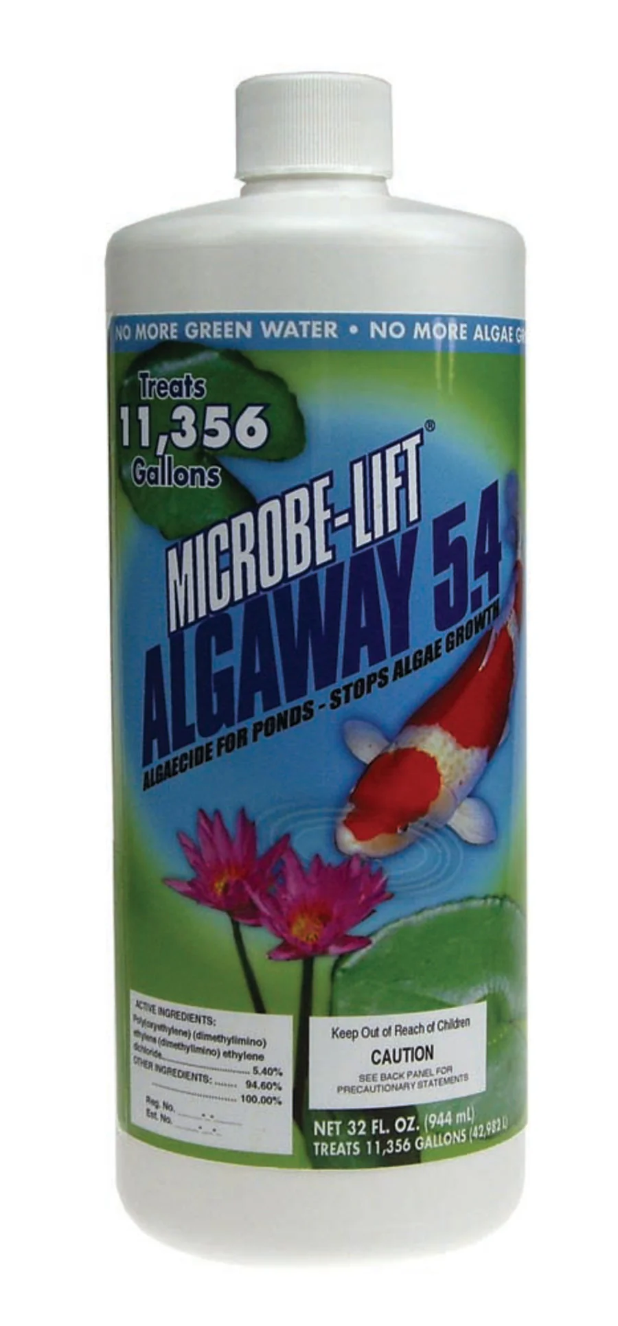 MICROBE-LIFT ALGA32 Algaway 5.4 Algae Control Treatment for Ponds and Water Gardens, Safe for Koi Fish, Goldfish, Plants, and Decorations - Image 6