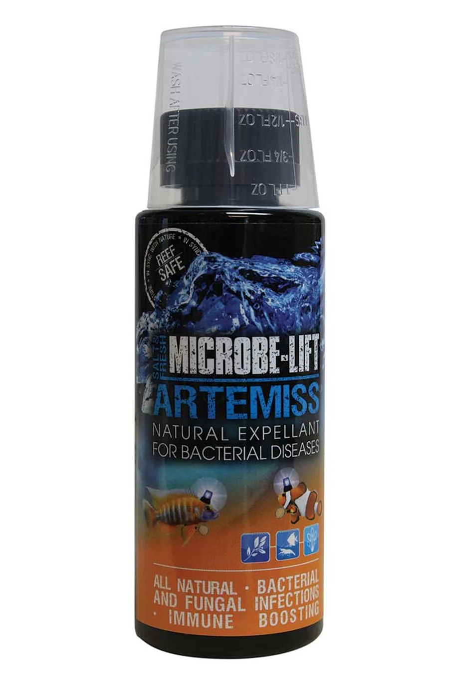 MICROBE-LIFT ART04 Artemiss Immune Booster and Disease Treatment for Fish Health in Freshwater and Saltwater Aquariums, 4 Fl Oz - Image 2