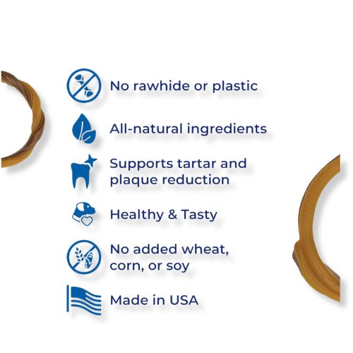 N-Bone® Puppy Teething Rings – Texas Chicken Fajitas Flavor, 3-Pack - Image 3