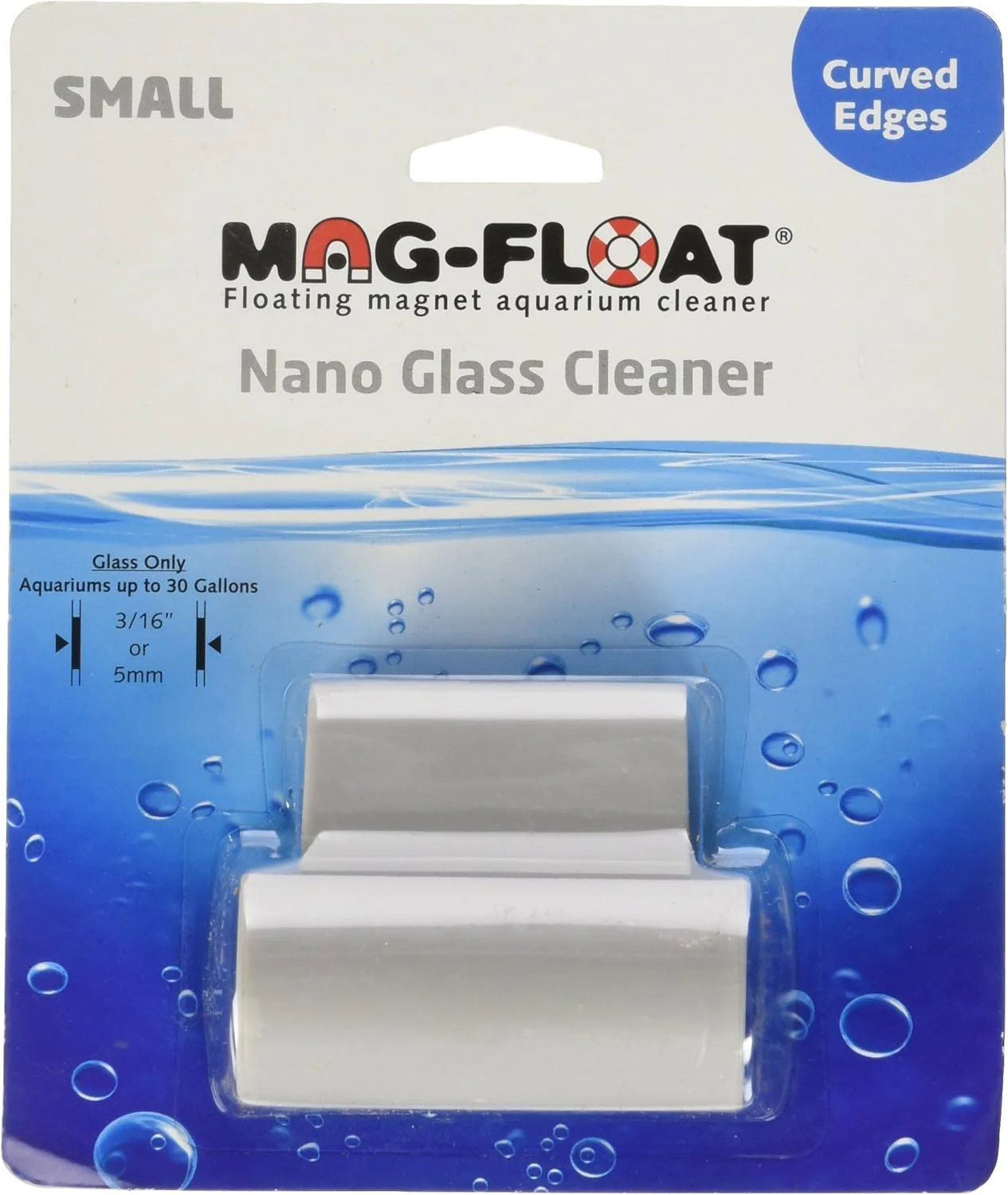 Nano 22 Cleaner for Curved Glass | Magfloat Magnetic Betta Fish Tank Cleaner | Magnet Cleaning Tool for Aquarium Scrubber Brush Cleaning Tool - Image 3