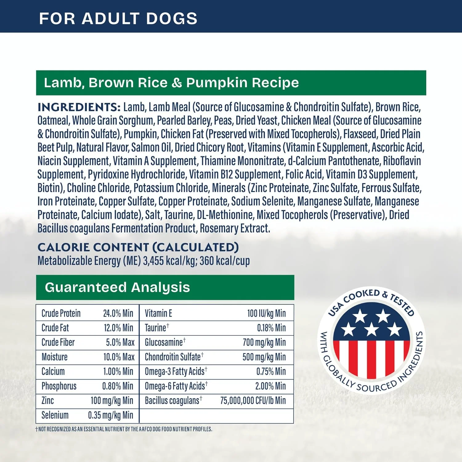 Natural Balance Health Protection Dry Dog Food – Whole Body Health, Easy on Digestion Dog Food Made with Lamb, Brown Rice & Pumpkin for Dogs - 24lbs. - Image 6