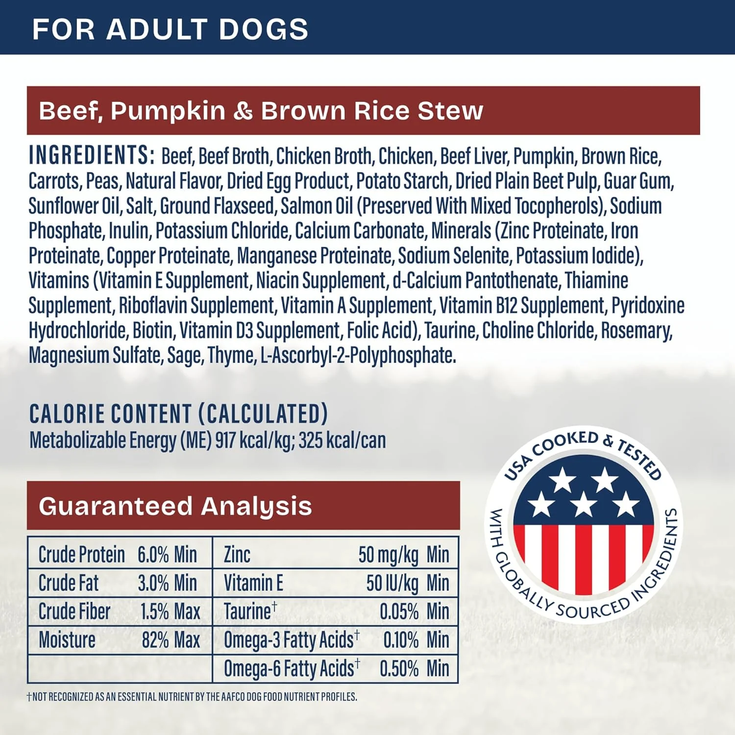 Natural Balance Health Protection Wet Dog Food - Whole Body Health, Easy on Digestion, Beef, Pumpkin & Brown Rice Stew, Digestive Wellness Dog Food, High in Fiber - 12.5oz (Case of 6) - Image 4