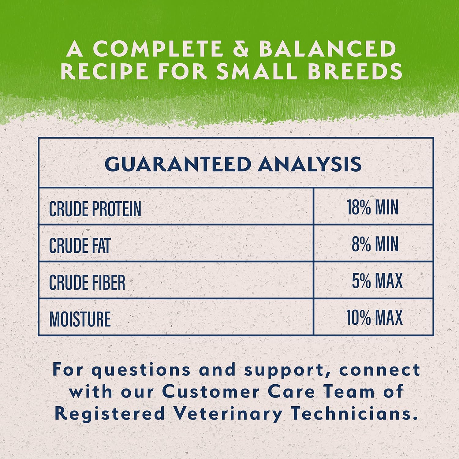 Natural Balance Limited Ingredient Small Breed Adult Dry Dog Food with Vegan Plant Based Protein and Healthy Grains, Vegetarian Recipe, 4 Pound (Pack of 1) - Image 5