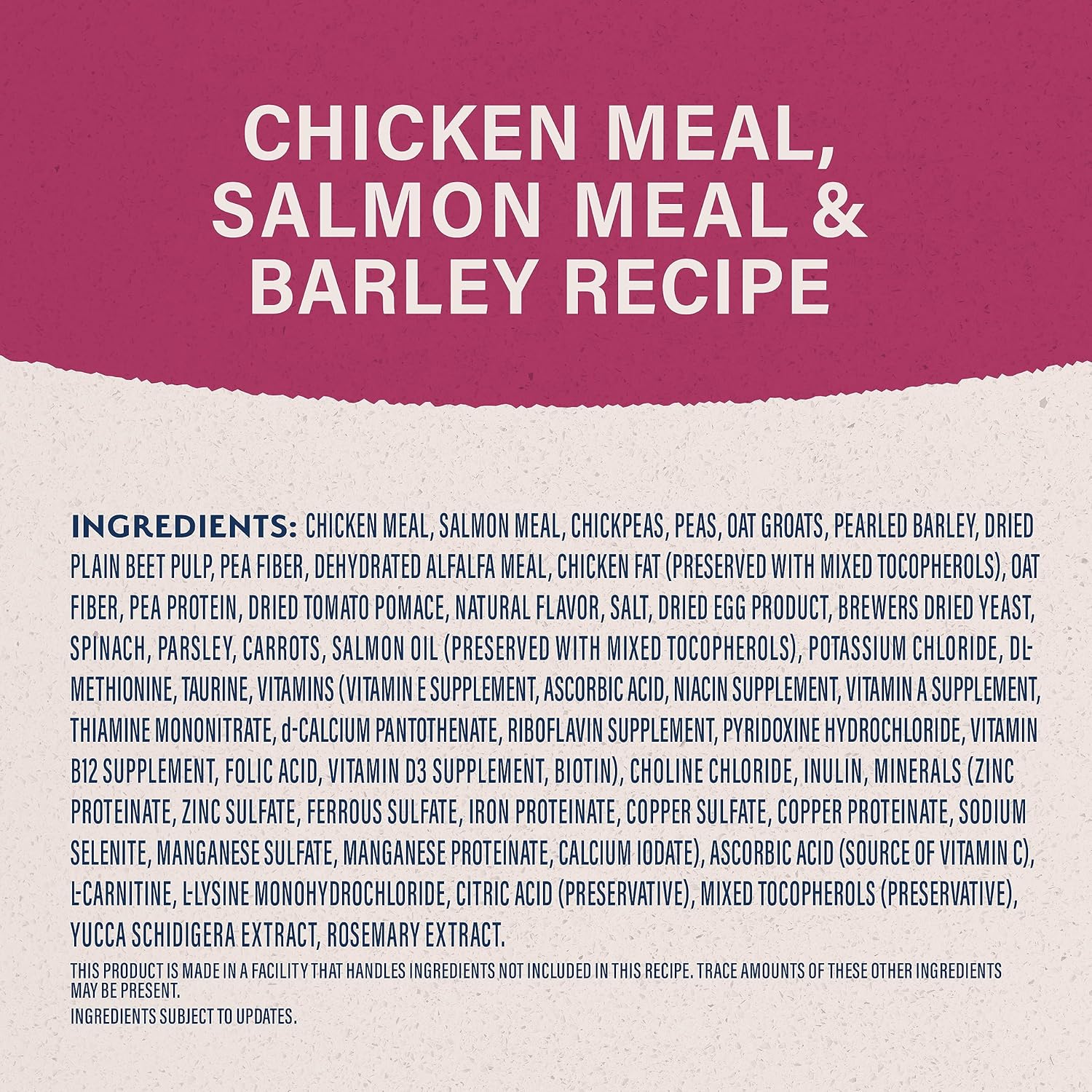 Natural Balance Original Ultra Fat Dogs Chicken Meal, Salmon Meal & Barley Recipe Adult Dry Dog Food, 24 lbs. - Image 5
