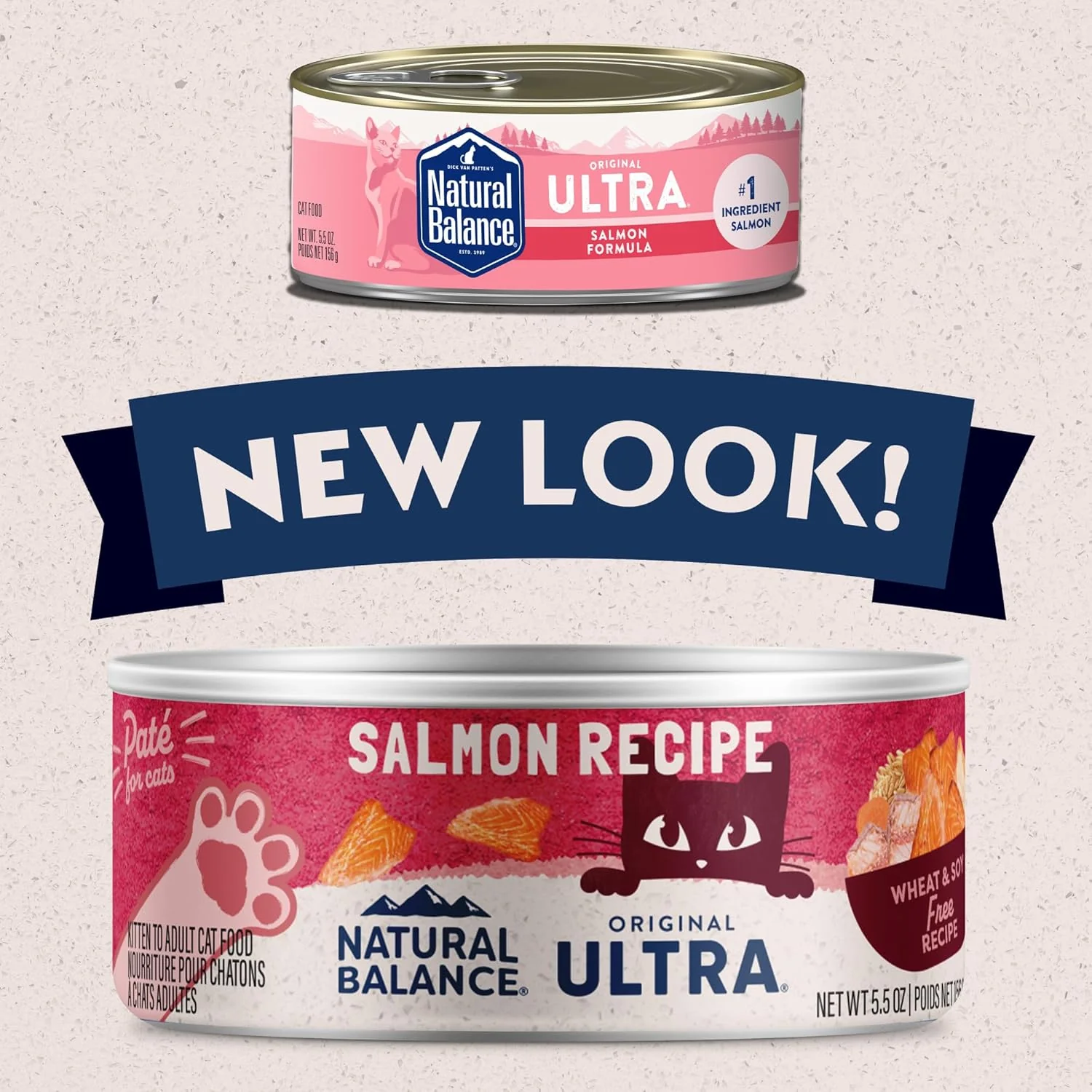 Natural Balance Ultra Premium Wet Cat Food 24 Cans, Protein Options Include Chicken, Salmon or Ocean Fish - Image 2