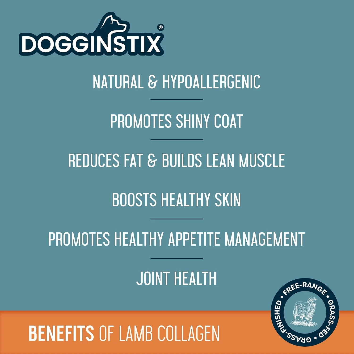 Natural Dog Chew Lamb Collagen Stick Braided12inch Free Range-Grass Fed Lamb-All Natural - Image 6
