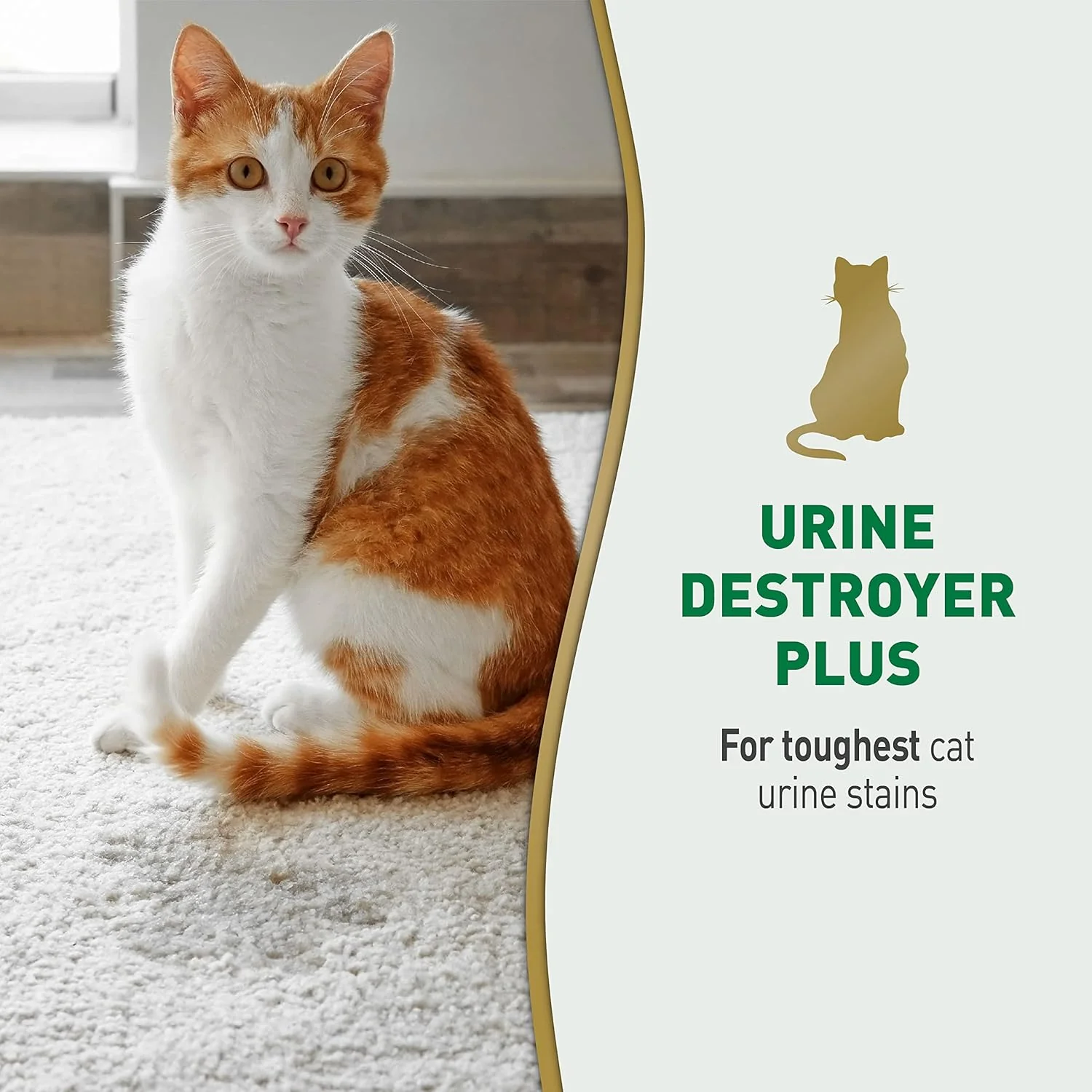 Nature’s Miracle Urine Destroyer Plus Cat, 32 Ounces, Enzymatic Formula, Ready-to-Use - Image 3