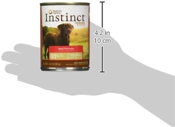 Nature's Variety Instinct, Grain-Free Canned Dog Food, Beef, 13.2 Ounces (Single Can) - Image 2