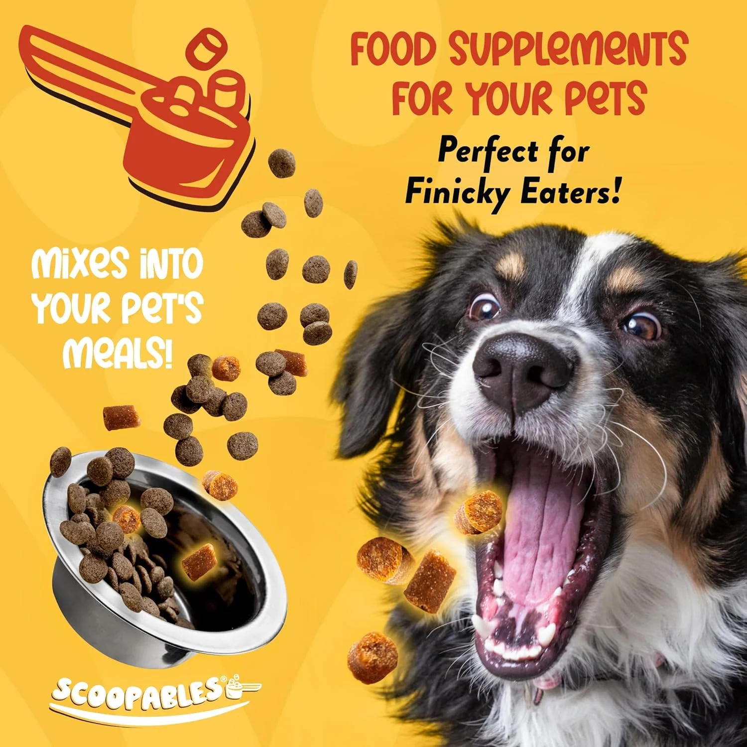 NaturVet Scoopables Advanced Probiotics for Dogs - Chewable Dog Probiotics & Digestive Enzymes - Support a Healthy Gut for Your Pet - Hickory Smoked Bacon Flavor - Image 2
