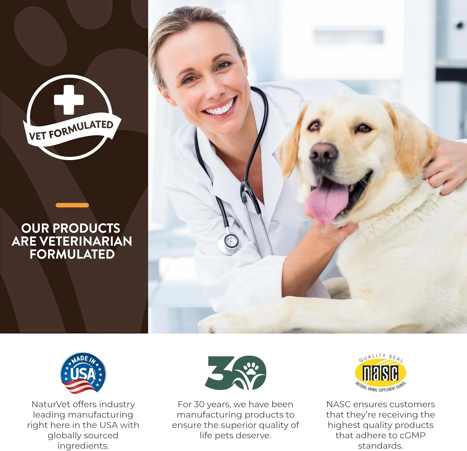 NaturVet Sport Breed Supplement- for Joint Support, Digestion, Skin, Coat Care- Dog Multivitamins with Minerals, Omegas, PlaqueOff- Wheat-Free Vitamins for Dogs- Sport and Working Breed- 50 Soft Chews - Image 4