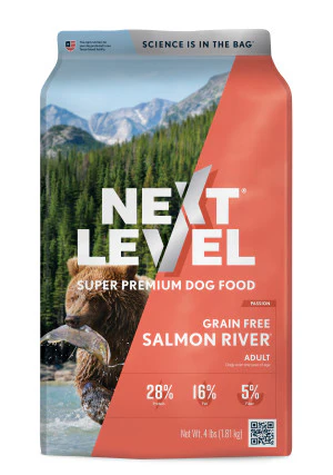 Next Level Super Premium Dog Food – Grain Free Salmon River – Dry Kibble for Dogs at All Life Stages of All Breeds – 28% Protein, Fish and Sweet Potato, Gluten Free Grains - Image 6