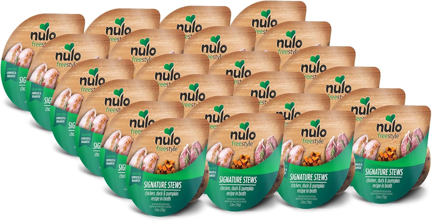 Nulo Freestyle Cat & Kitten Wet Cat Food Signature Stew, Premium All Natural Grain-Free Cat Food Topper with No Added Minerals or Preservatives and High Animal-Based Protein, 1 Count (Pack of 24) - Image 2